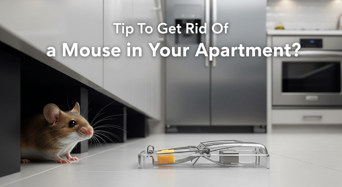 Tip To Get Rid Of a Mouse in Your Apartment?