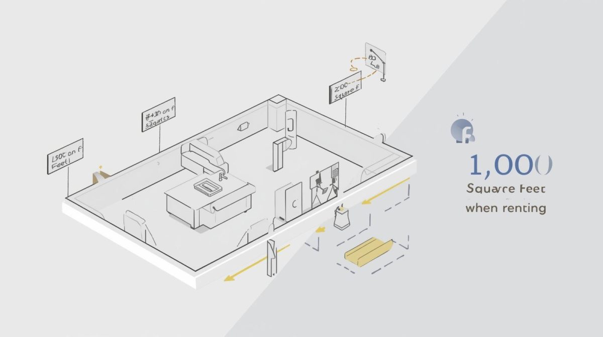Understanding how big 1,000 square feet actually is can help renters set realistic expectations when searching for a home.